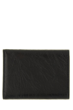 'Tube' mini trifold wallet Black