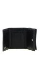 'Tube' mini trifold wallet Black