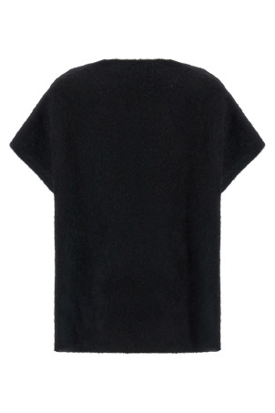 Alpaca blend sweater Black