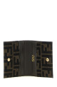 FF jacquard cardholder Brown