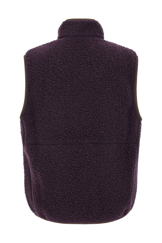 'Casentino' woven vest Purple