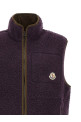 'Casentino' woven vest Purple