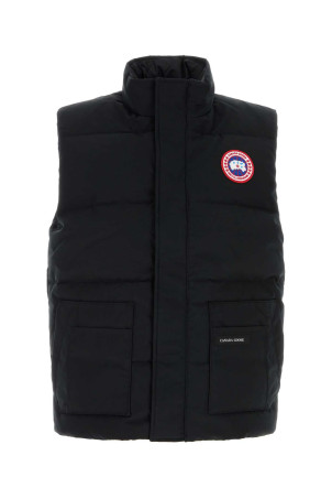 Black polyester blend Legacy down jacket CANADA GOOSE (4165M)