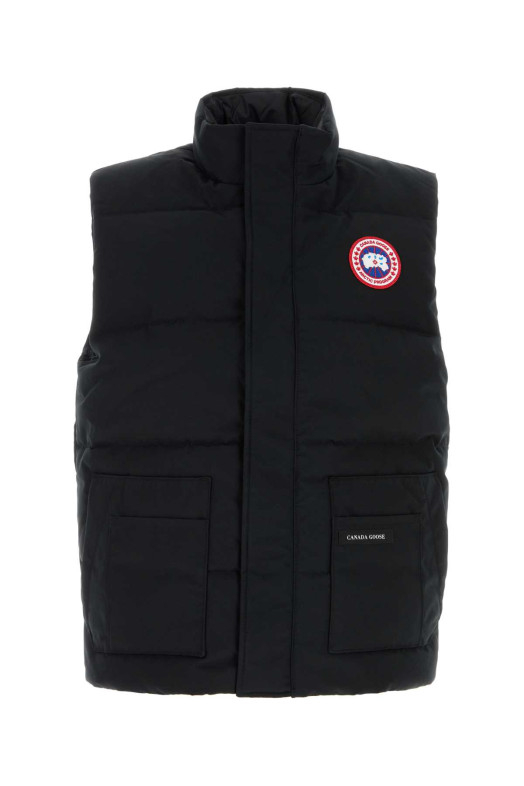 Black polyester blend Legacy down jacket CANADA GOOSE (4165M)