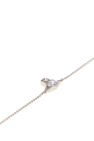 Silver metal Ariella bracelet VIVIENNE WESTWOOD (6102020Q02P169CN)