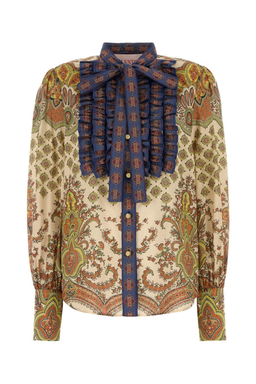 Printed muslin shirt VALENTINO GARAVANI (6B3AB7D0979)