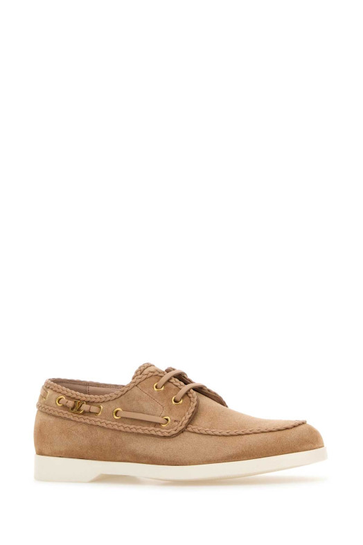 Skin pink suede loafers VALENTINO GARAVANI (6W2S0LR4JZM)