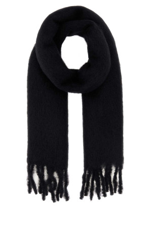 Black mohair blend Creana scarf Black THE ROW (A001174P171)