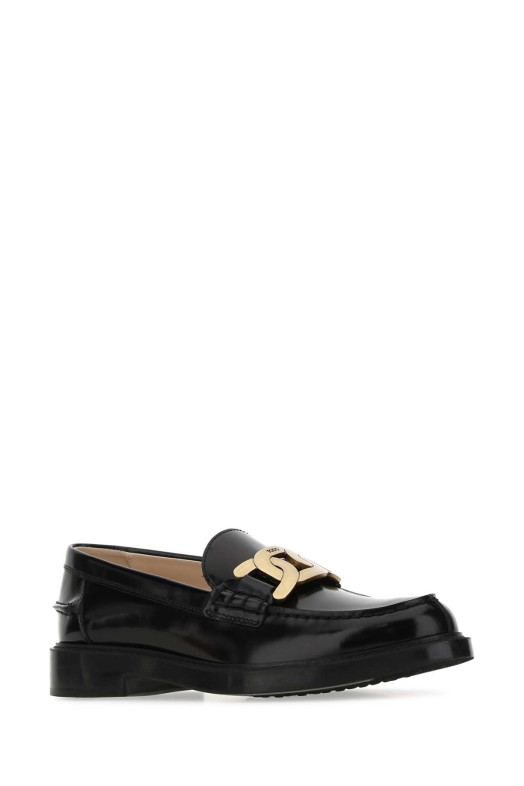 Black leather loafers BLUE TOD'S (XXW59C0EN90SHA)