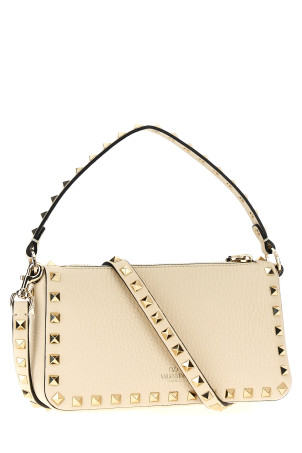 Valentino Garavani 'Rockstud Small' shoulder bag White