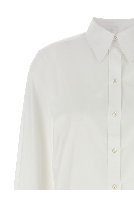 RWB tape cuffs shirt White