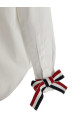 RWB tape cuffs shirt White