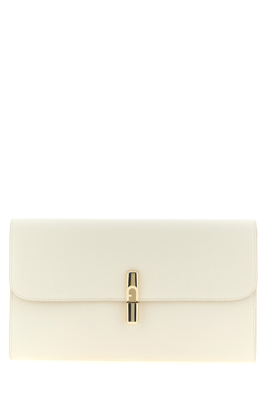 'Furla Iride' clutch White