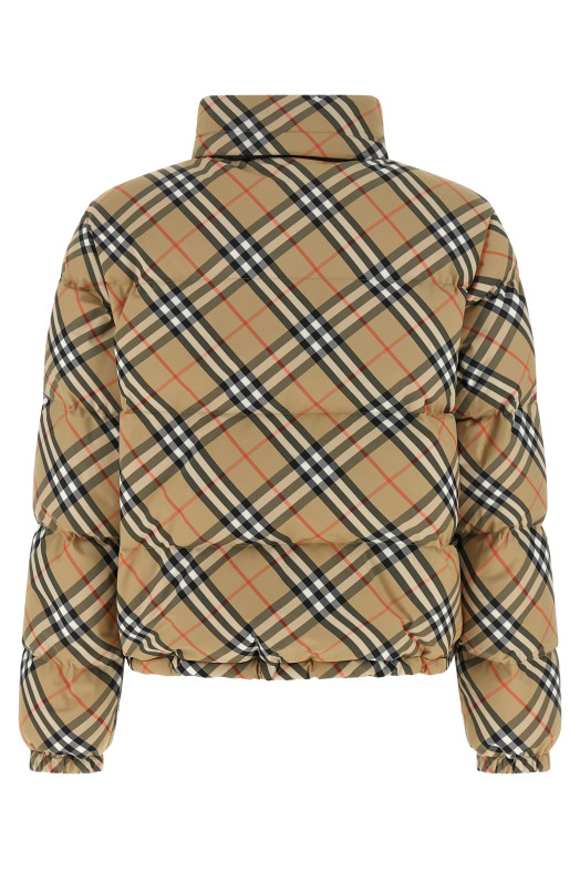 'Ambleside Check' down jacket Beige