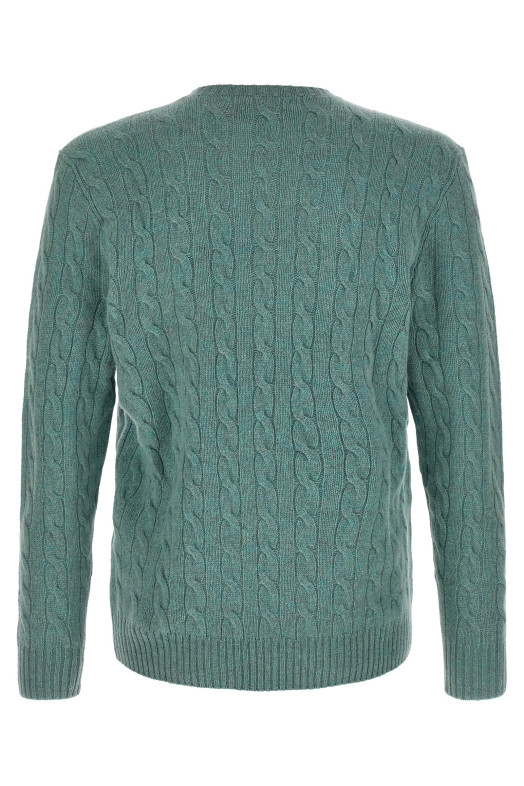Braided sweater Green