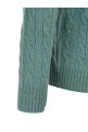 Braided sweater Green