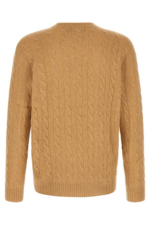 Braided sweater Beige