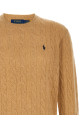Braided sweater Beige