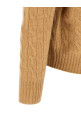 Braided sweater Beige