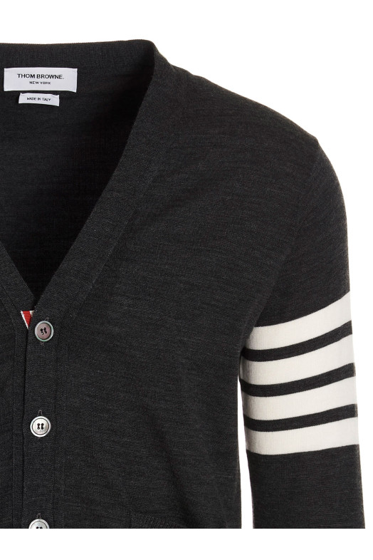 Merino wool cardigan Gray