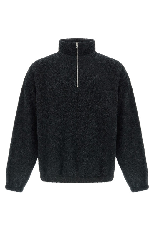 Half-zip sweatshirt Gray