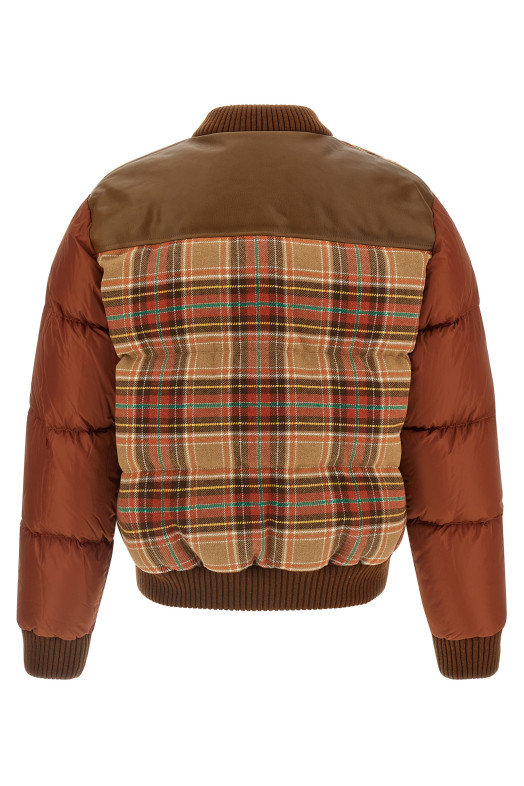 'D2 Upside Down' bomber jacket Brown