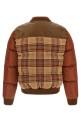 'D2 Upside Down' bomber jacket Brown