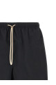 Logo patch swim shorts Black