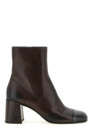 Nappa ankle boots Brown