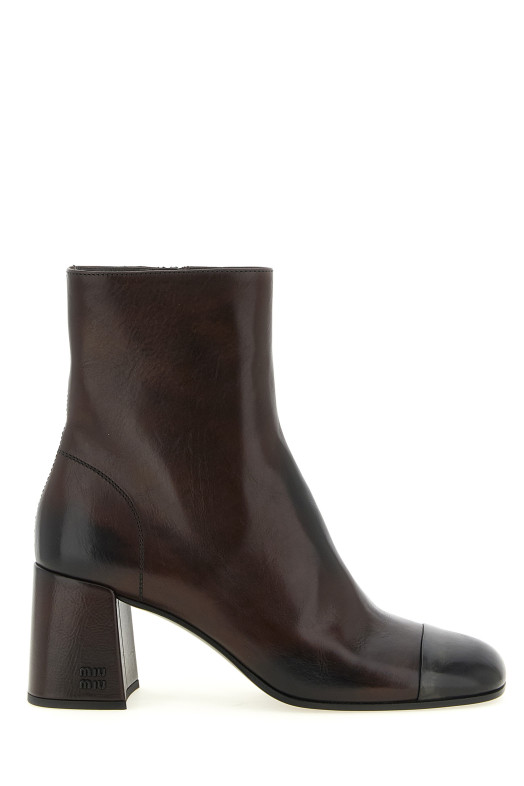 Nappa ankle boots Brown