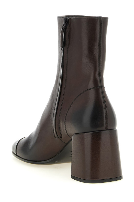Nappa ankle boots Brown