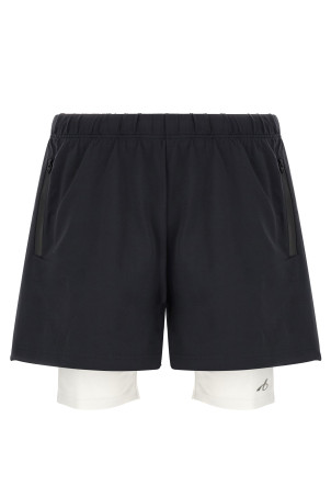 'TechWear' shorts Black-grey