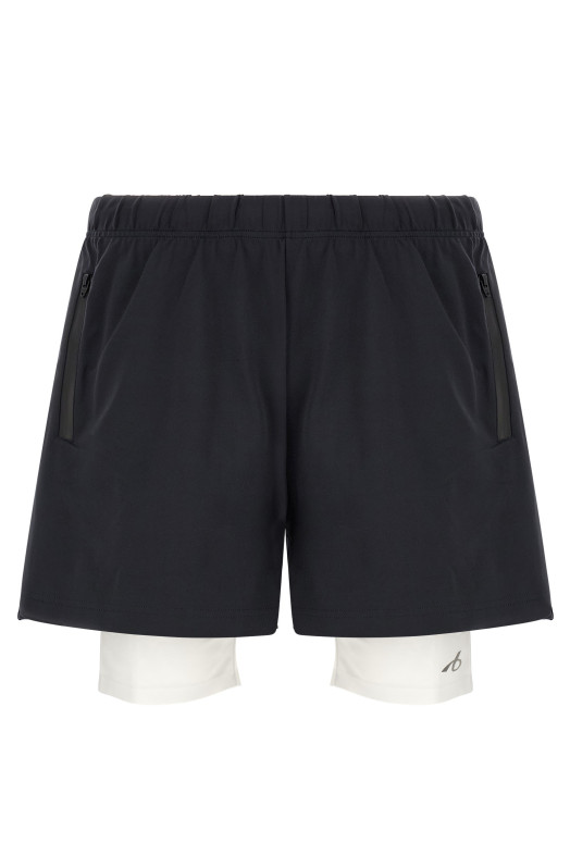 'TechWear' shorts Black-grey