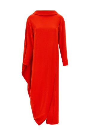 'Drappeggiato' dress Red