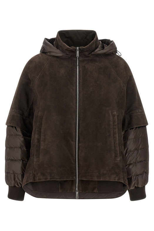'Elite' 2-in-1 jacket Brown
