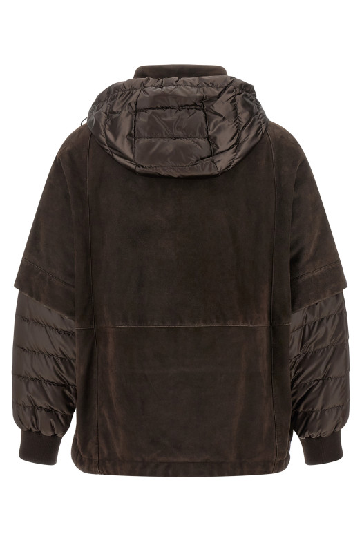 'Elite' 2-in-1 jacket Brown