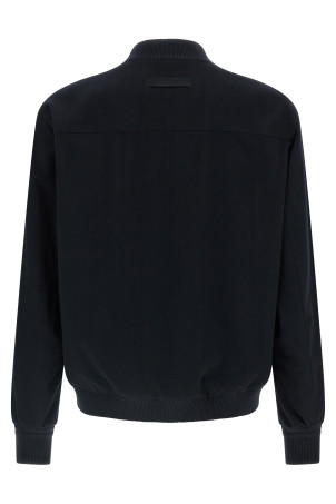 Oasis Cashmere bomber jacket Blue