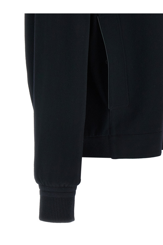 Oasis Cashmere bomber jacket Blue