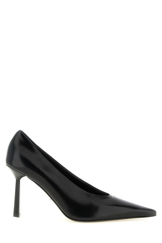Leather pumps Black