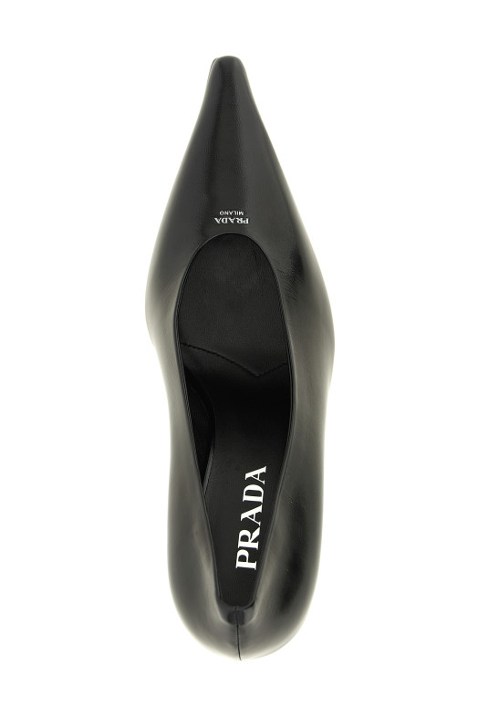 Leather pumps Black