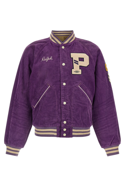 Corduroy jacket Purple