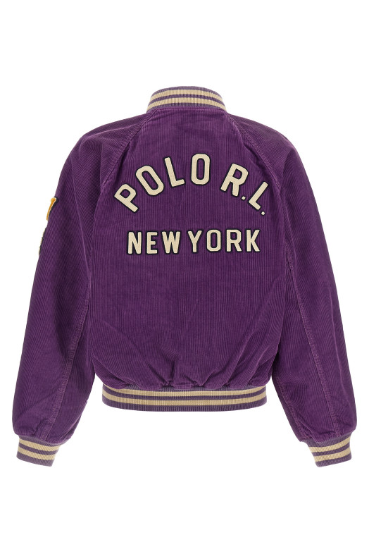 Corduroy jacket Purple
