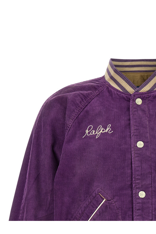 Corduroy jacket Purple