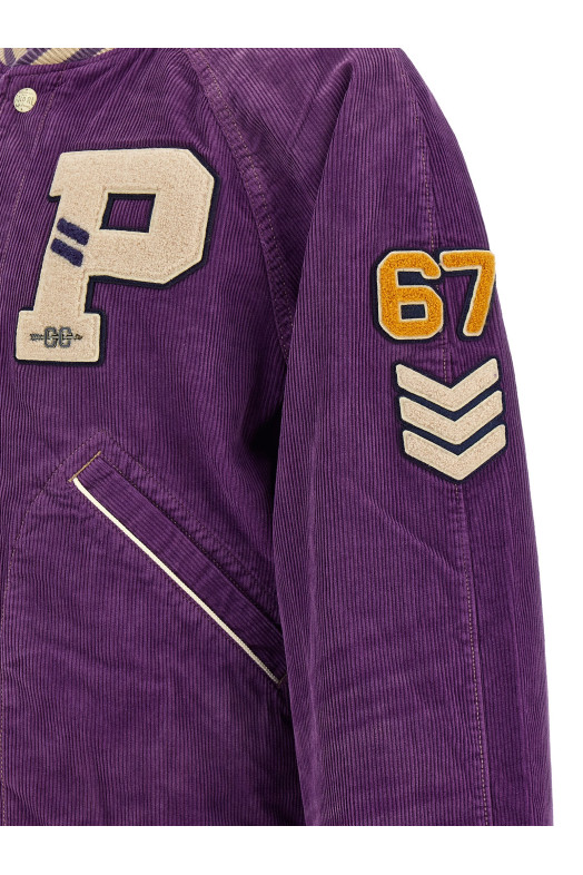 Corduroy jacket Purple