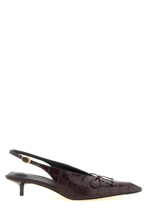 'Les Slingbacks Cubisto B' slingback Bordeaux
