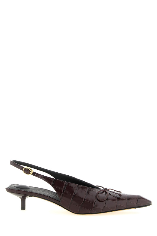 'Les Slingbacks Cubisto B' slingback Bordeaux