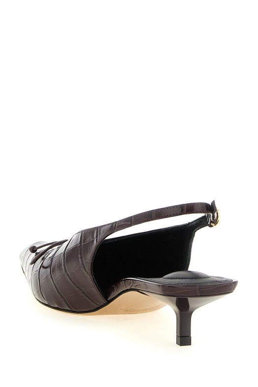 'Les Slingbacks Cubisto B' slingback Bordeaux