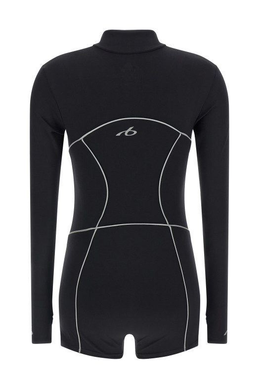'TechWear' bodysuit Black