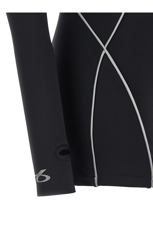 'TechWear' bodysuit Black