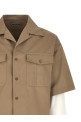 Double-layer shirt Beige
